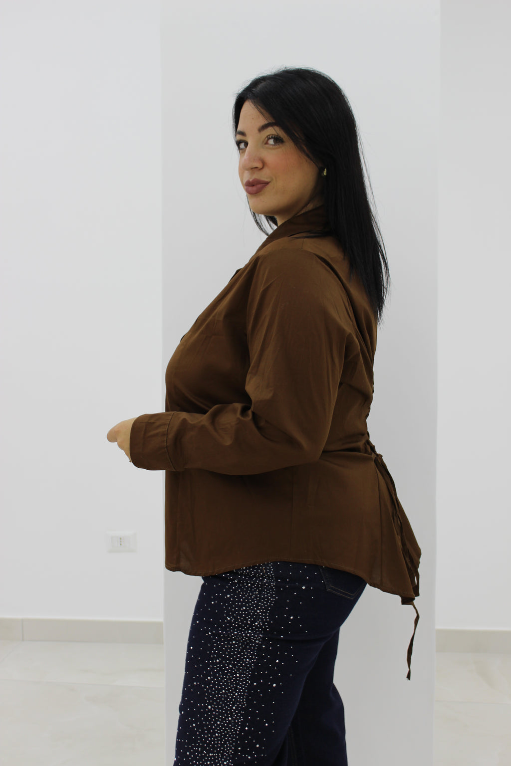 Camicione con lacci CURVY