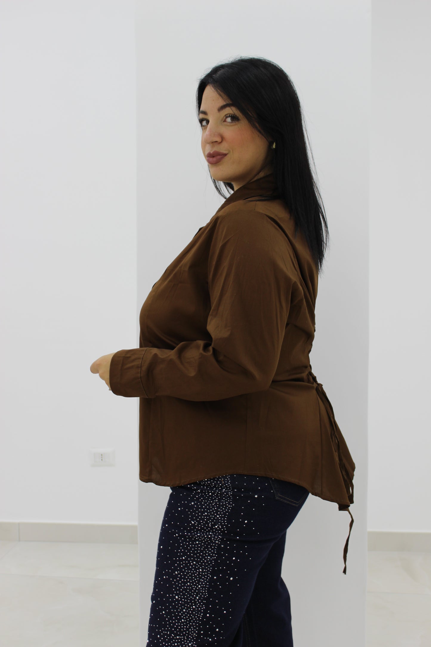 Camicione con lacci CURVY