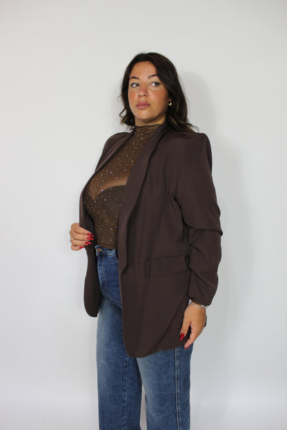 Giacca Drappeggio CURVY vari colori