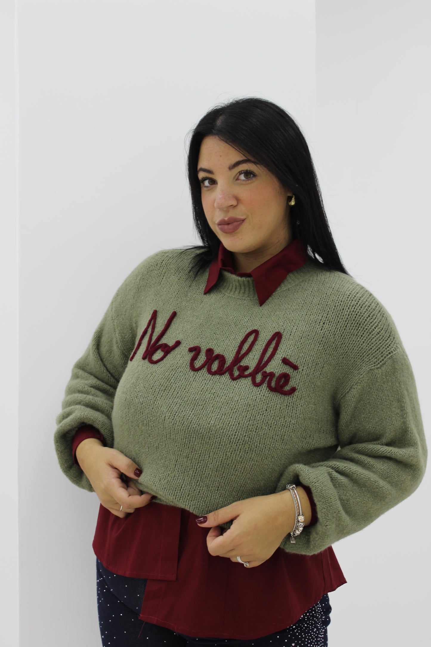 Pull NO VABBÈ oversize Vari colori