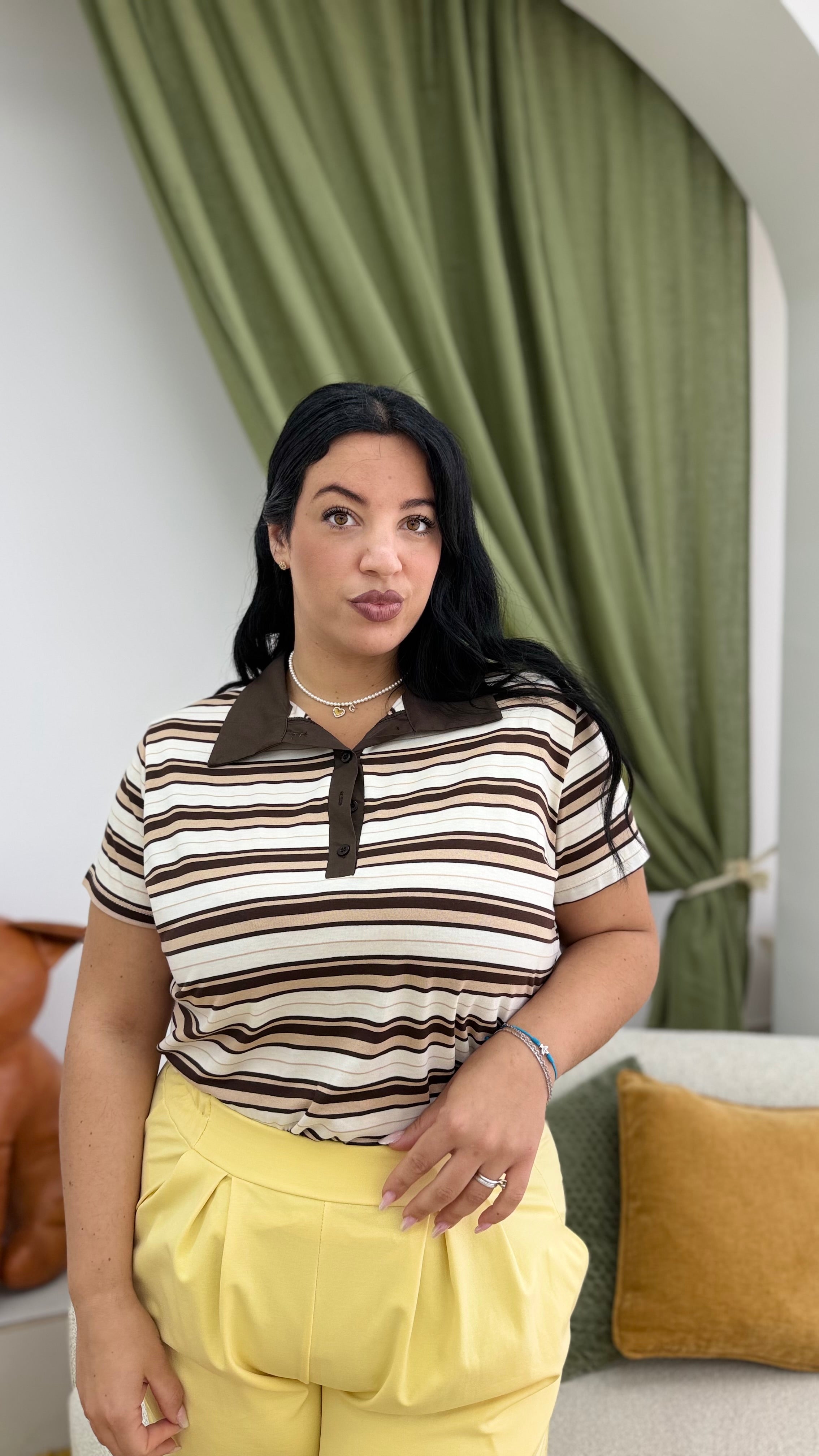 Body a righe curvy PROMO
