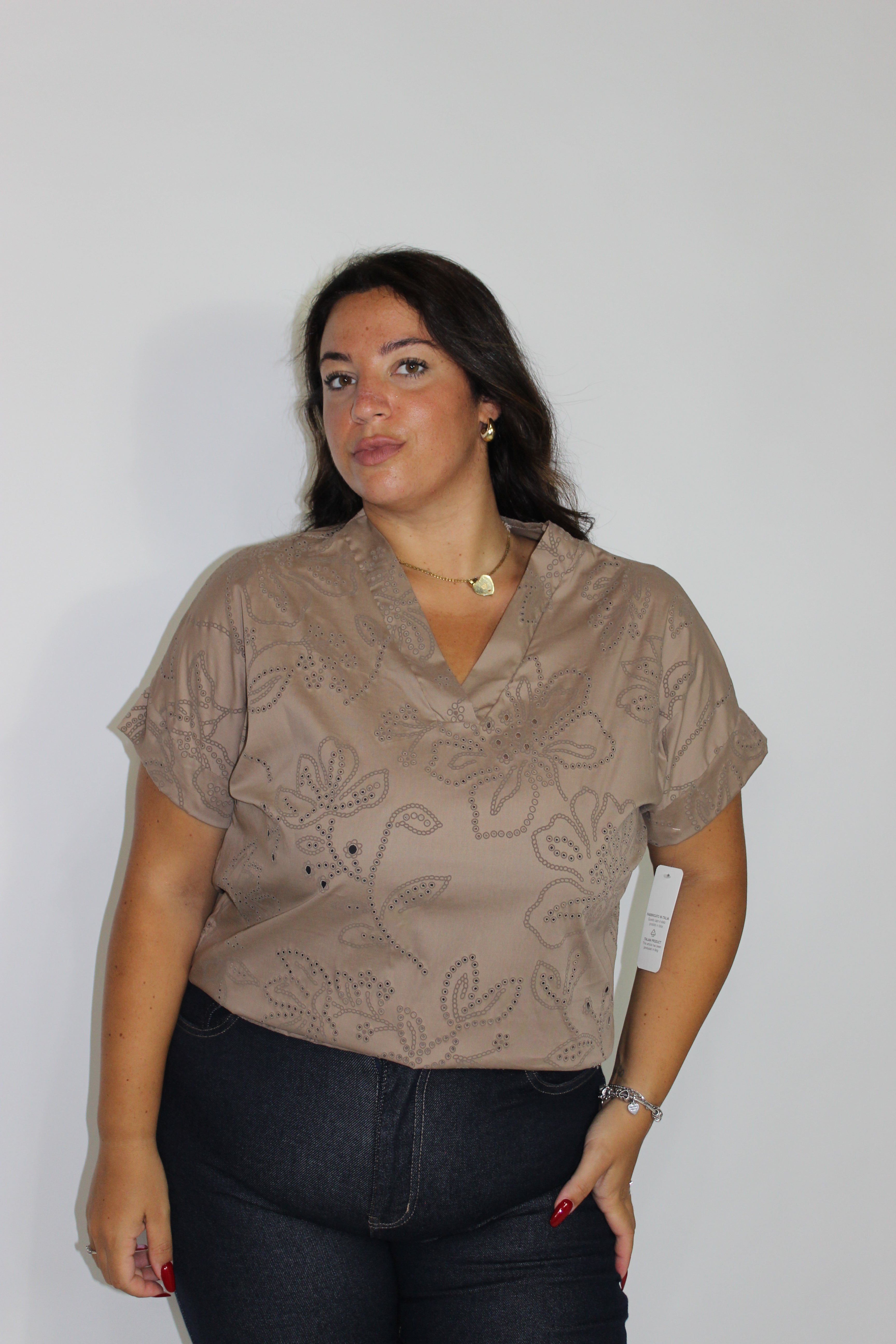 Blusa San Gallo vari colori