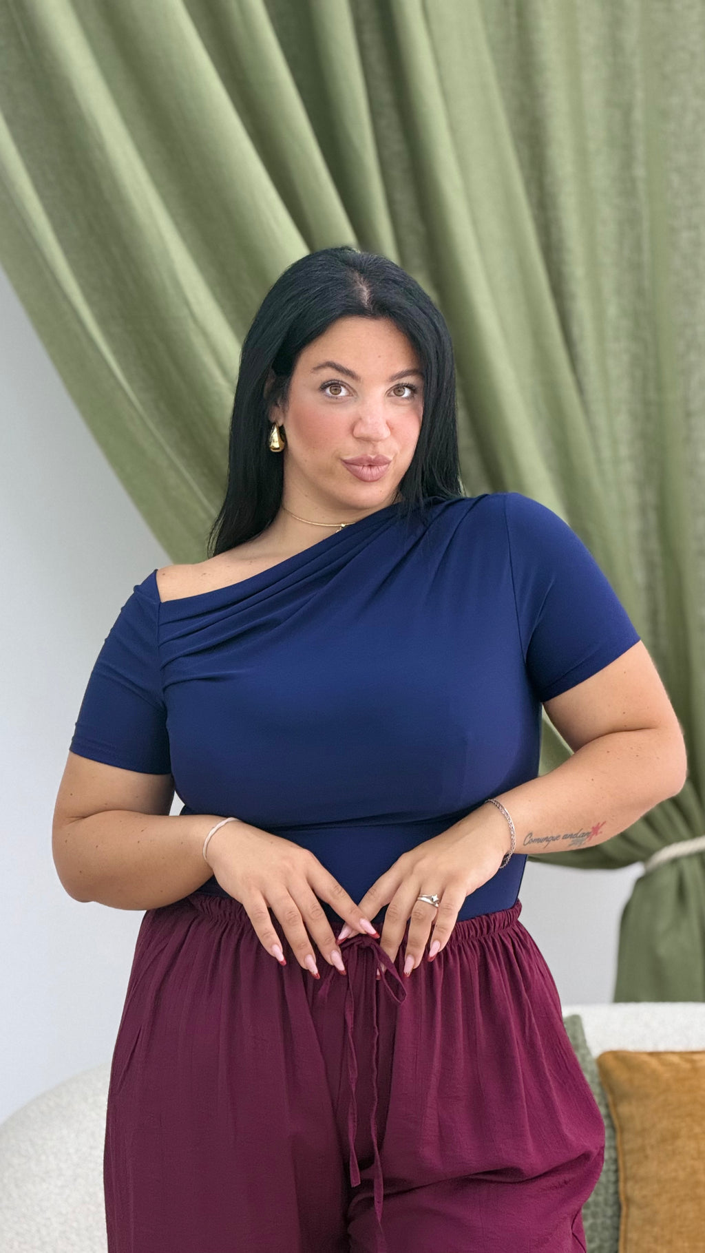 Body Shelly mezza manica Curvy