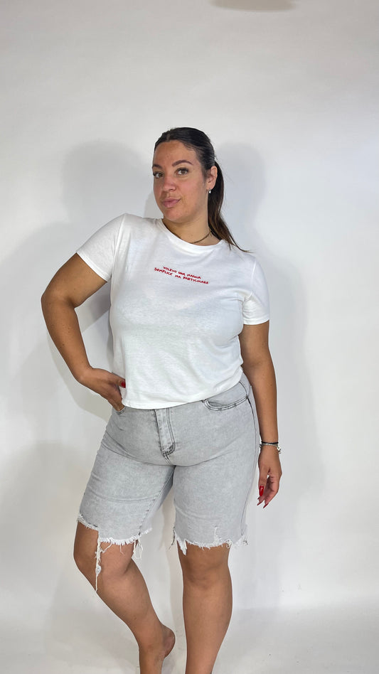 Pantaloncino Grey/Black Jeans (42/52)