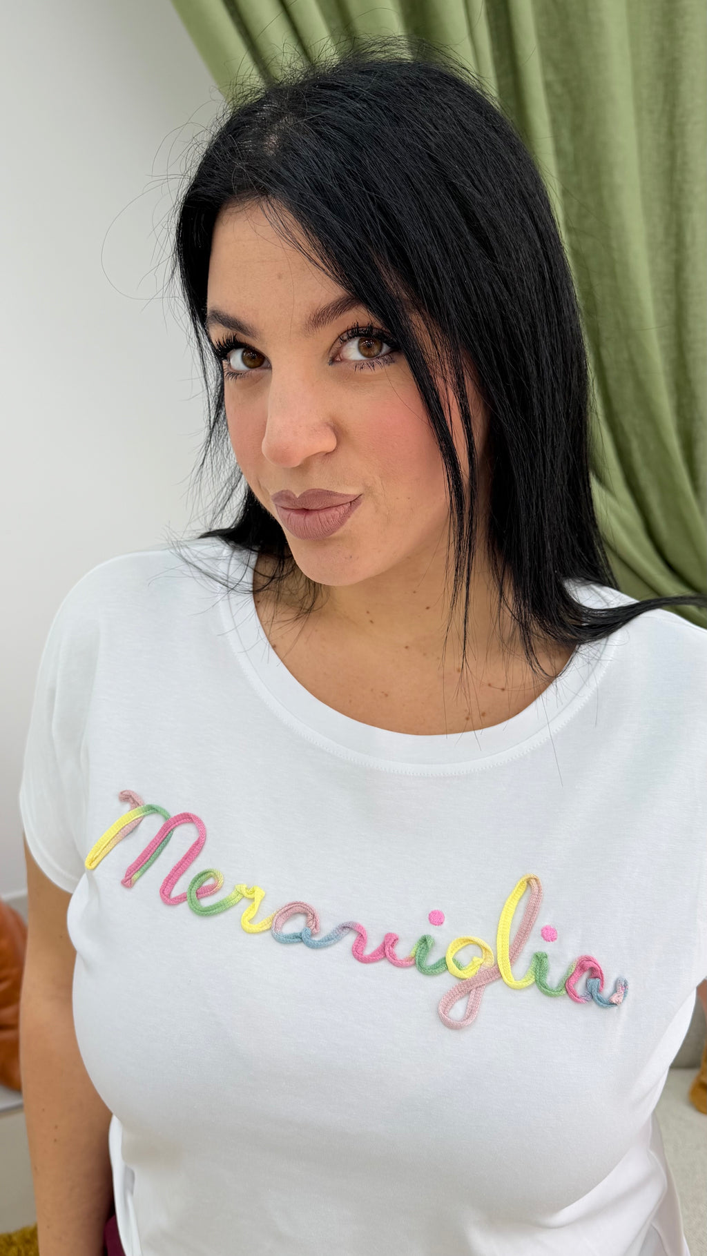 T-shirt Meraviglia oversize