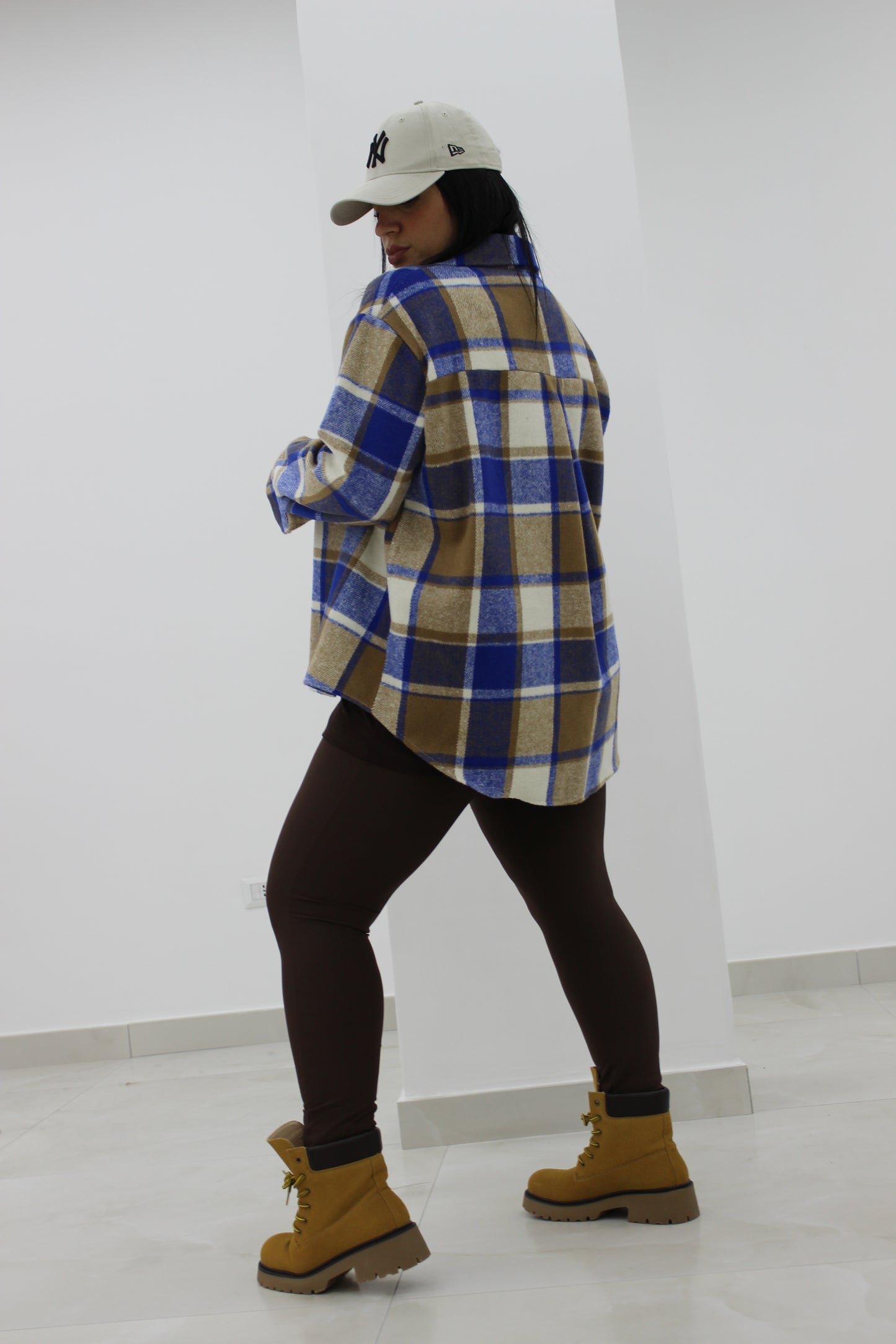 Giacca Quadri Oversize Vari colori