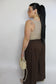Pantalone Sorrento Curvy Marrone