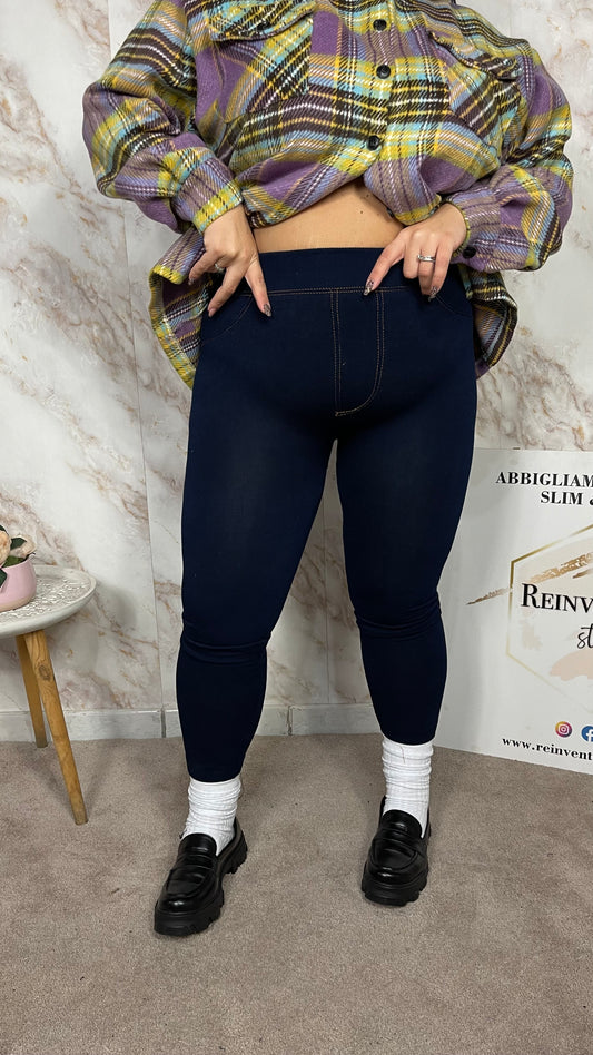 Leggings EFFETTO jeans Slim & CURVY