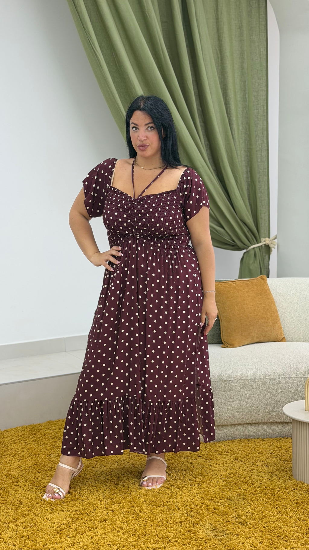 Abito Venezia Pois Curvy