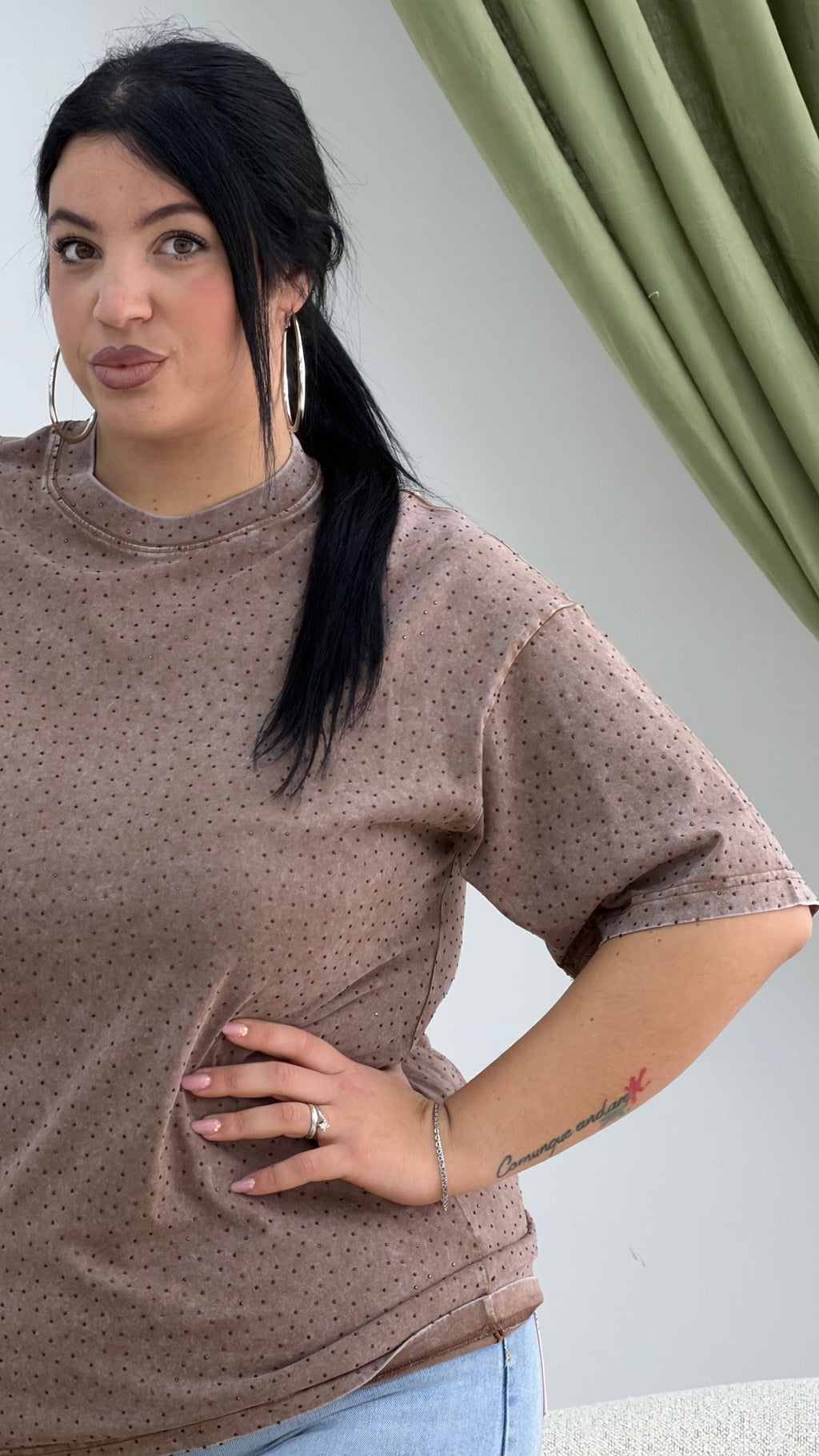 T-shirt Brillis Oversize