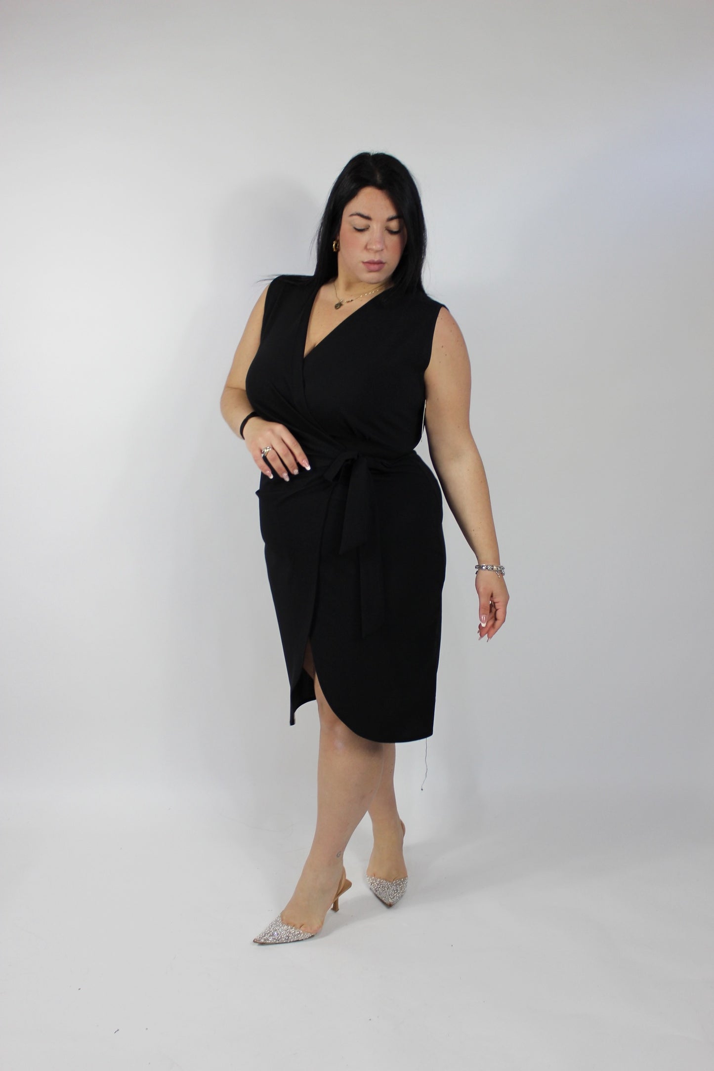 Abito Grace Curvy Nero