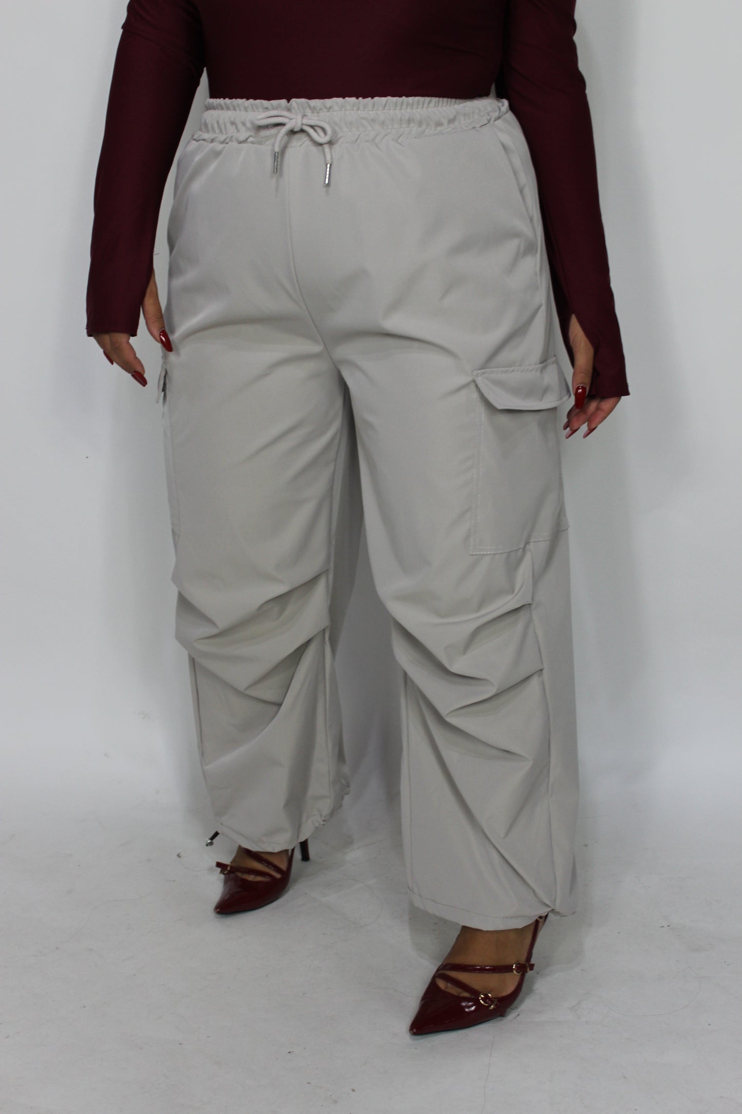 Pantalone Parachute Curvy vari colori