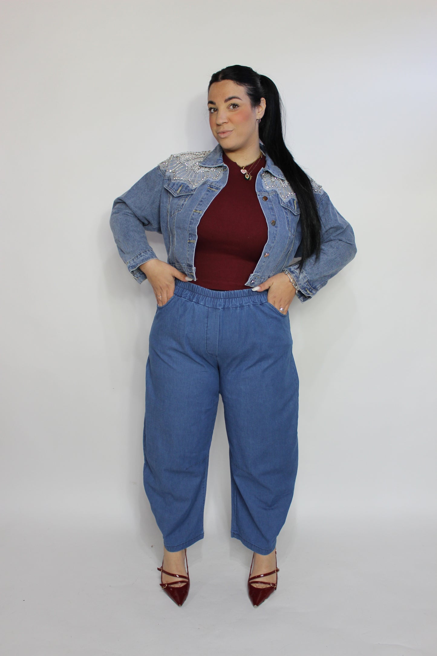 Jeans ballon CURVY