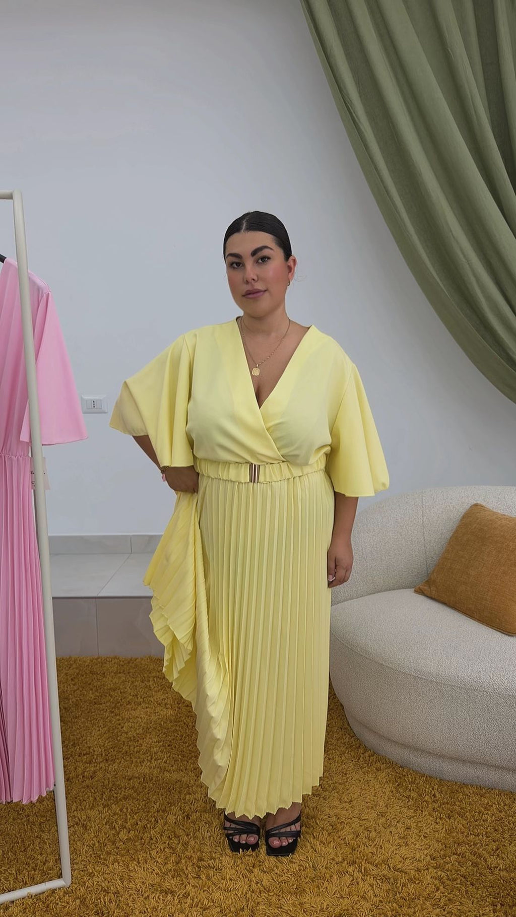 Abito plissè Curvy PROMO