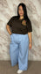 Pantalone Josy Curvy Azzurro