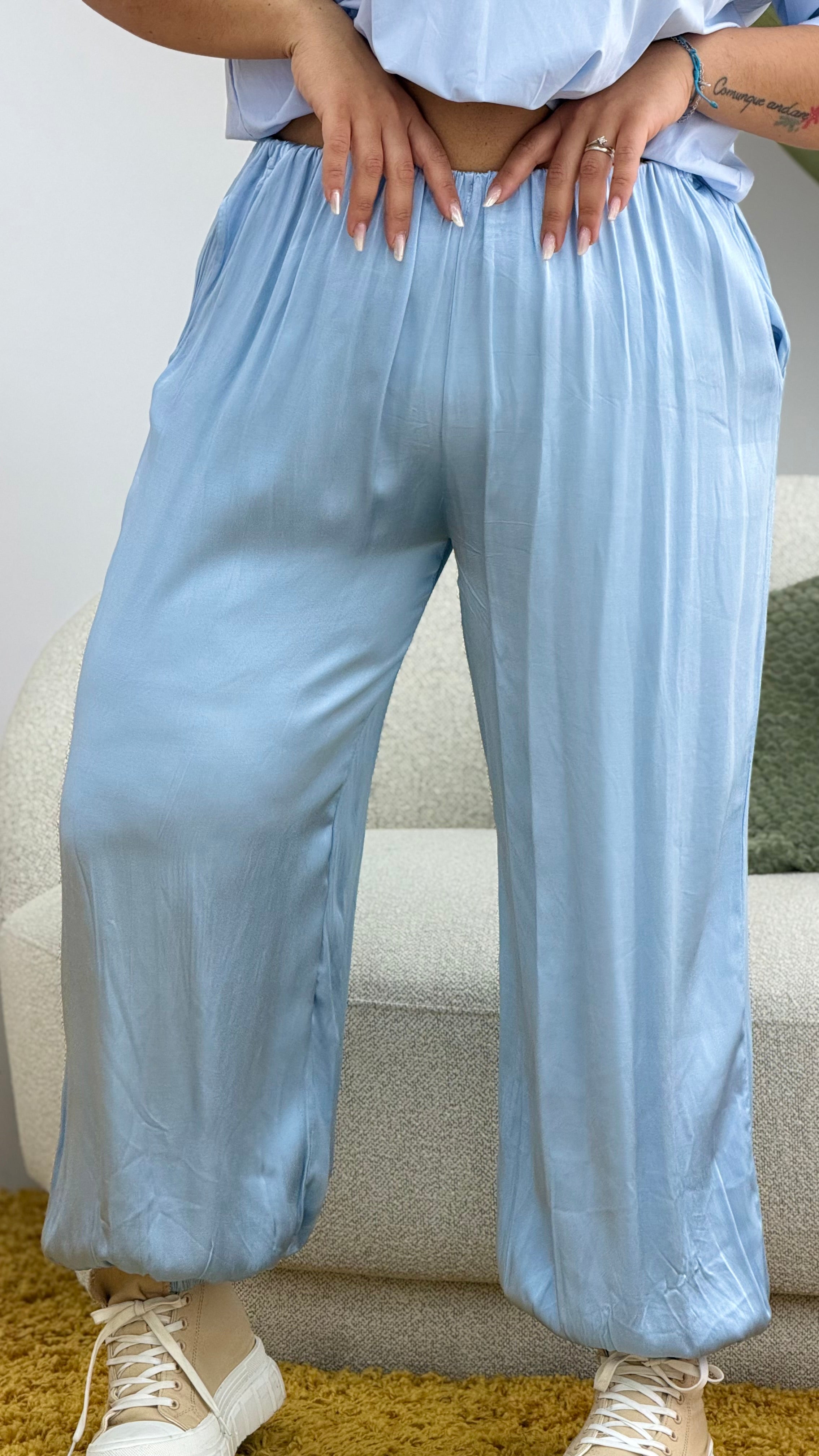 Pantalone Satin Curvy PROMO
