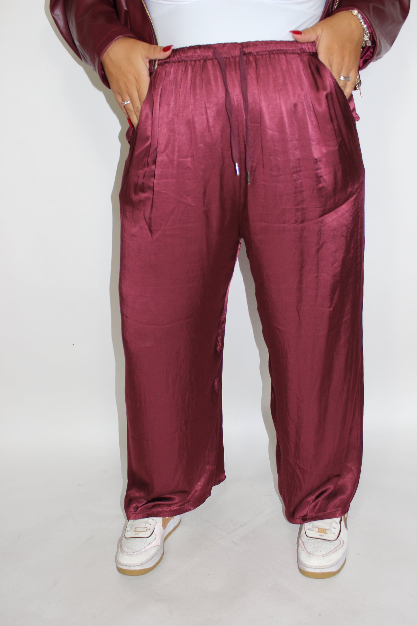 Pantalone Satin Curvy vari colori