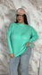 Maglione giro collo 2 colori 1399