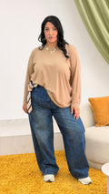 Maglia manica lunga Curvy