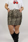 Minigonna Jeans Animalier (42/52)