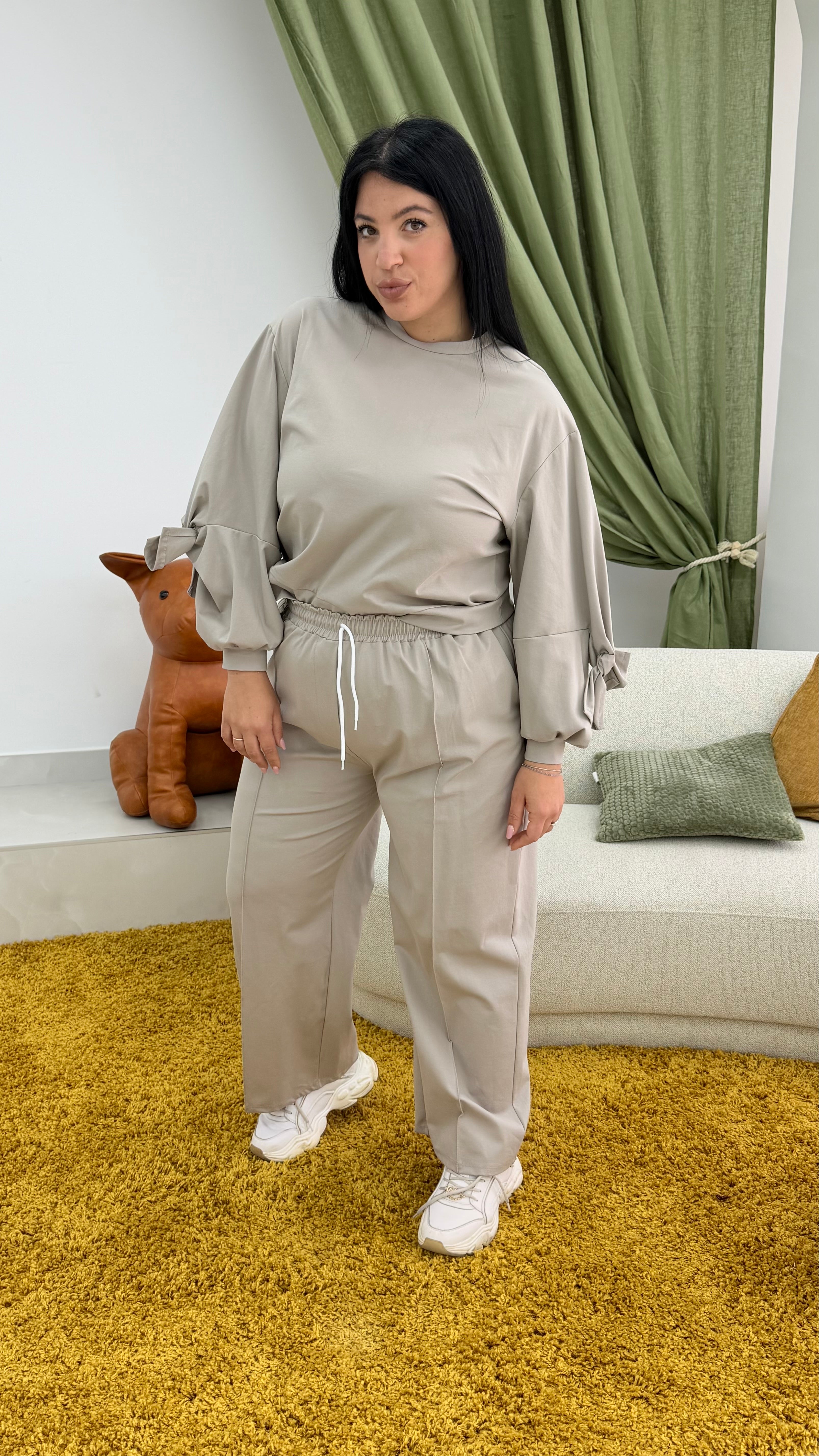 Coordinato tuta Curvy Color