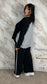 Felpa Yole Curvy Nera