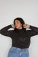 Maglia Cashmere collo alto Curvy 11 colori