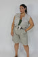 Gilet 100% lino CURVY VARI COLORO