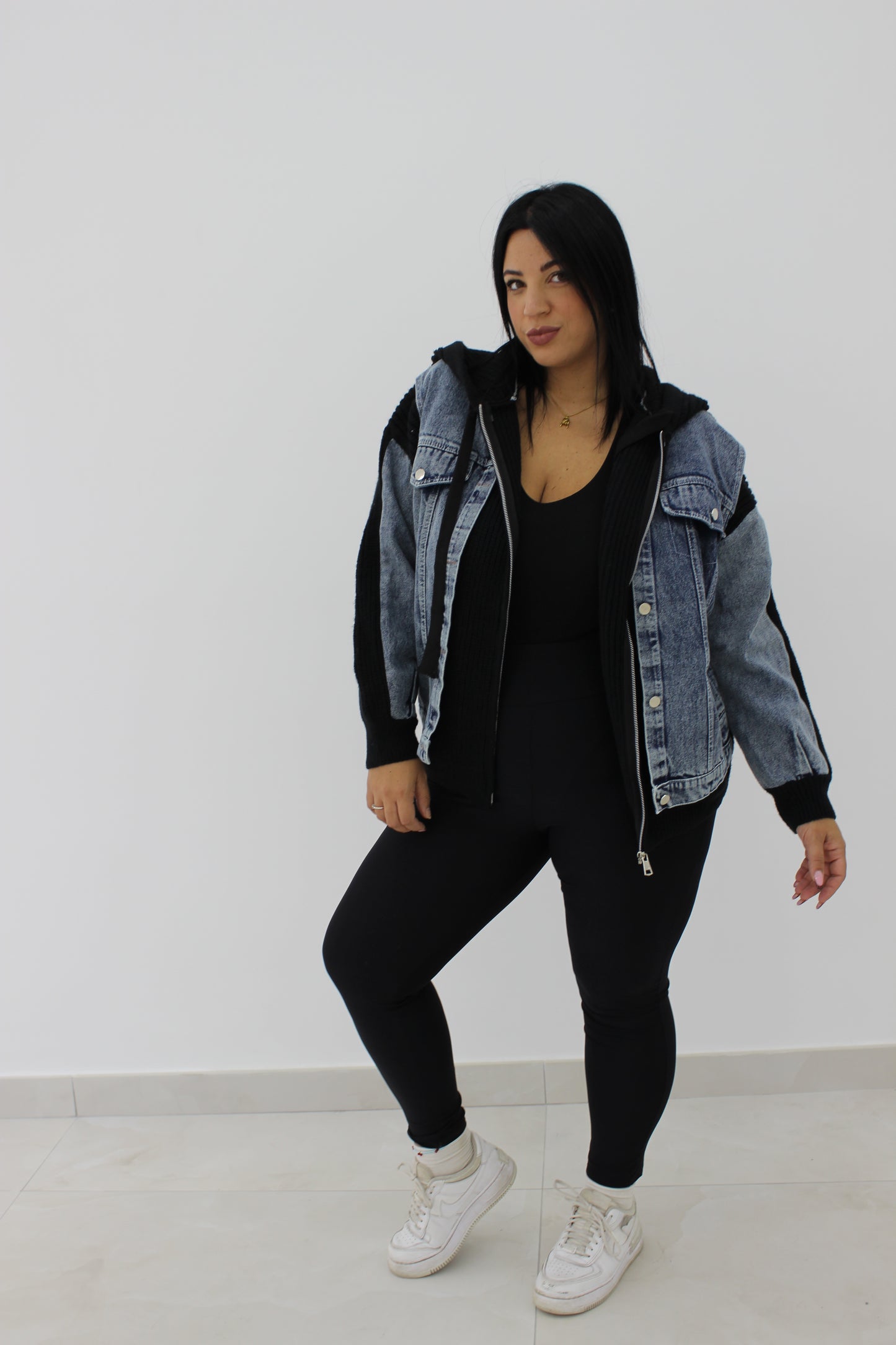 Giubbotto in lana Slim&Curvy