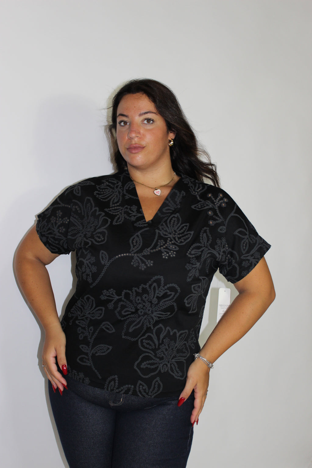 Blusa San Gallo vari colori