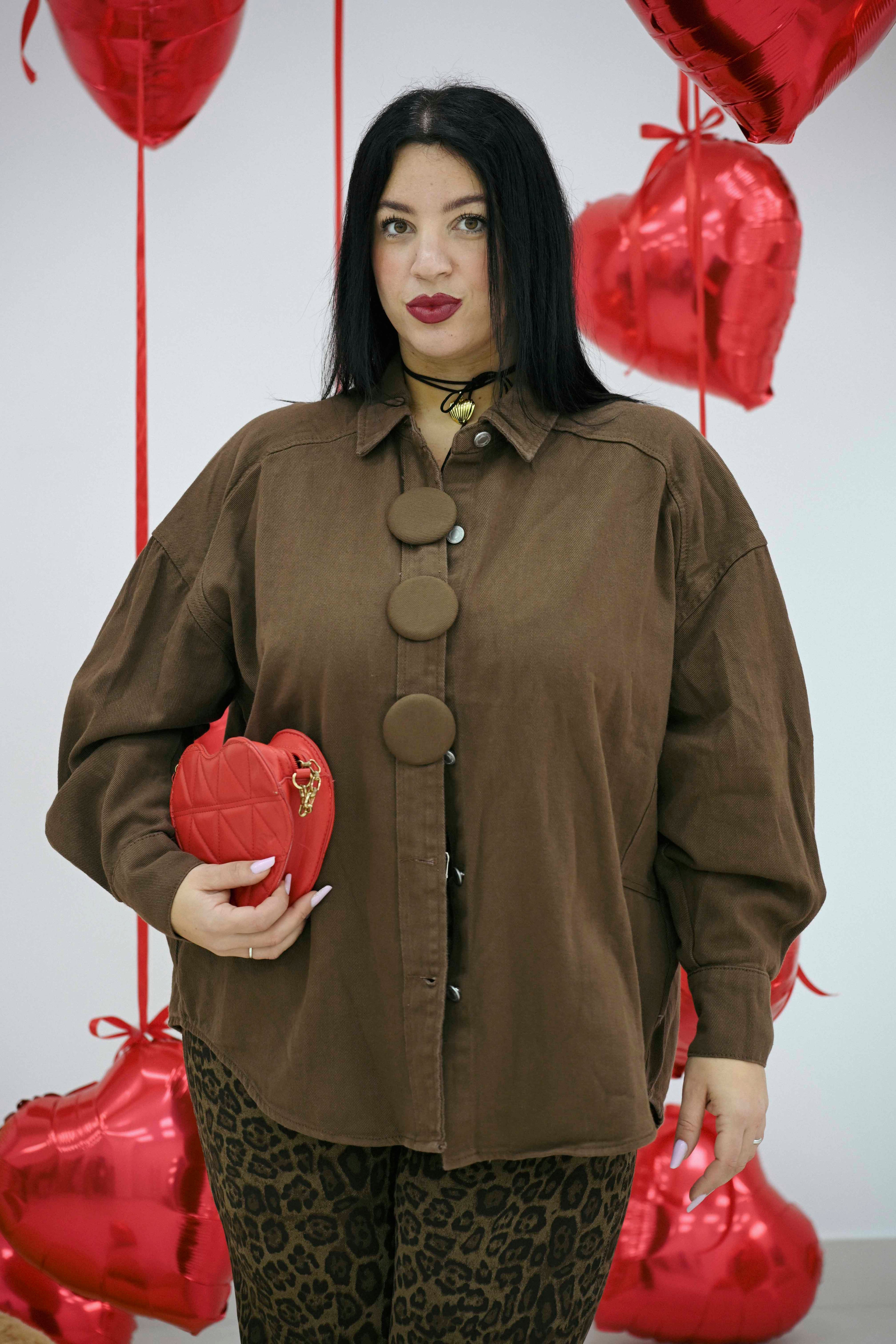 Camicione jeans Zayla Oversize