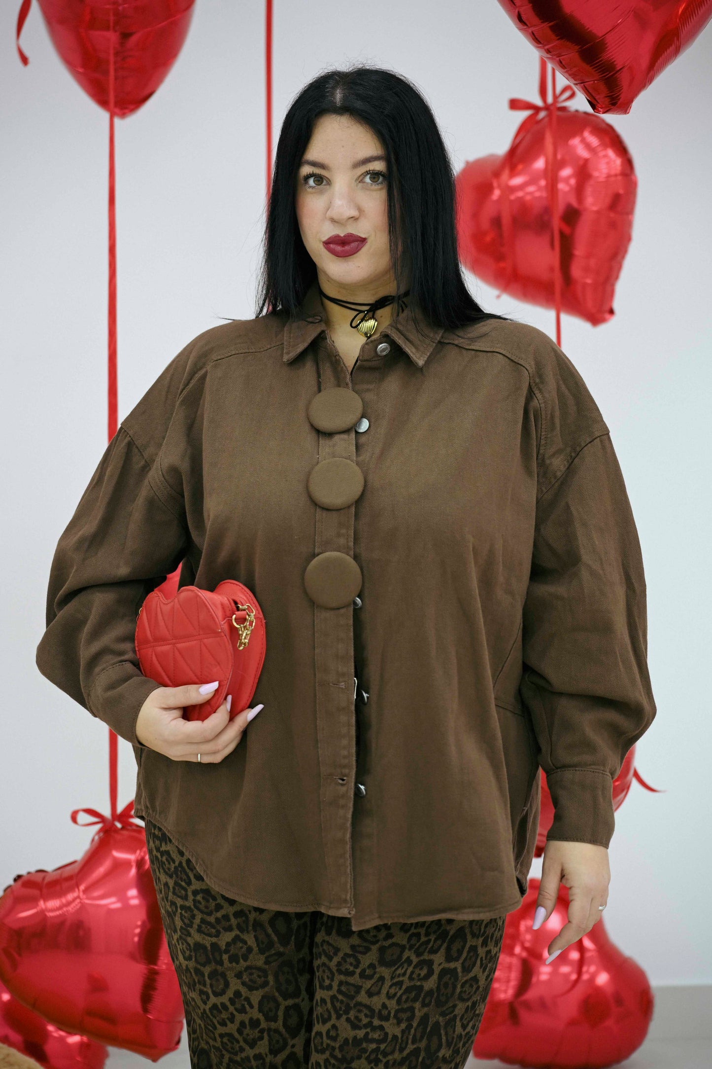 Camicione jeans Zayla Oversize