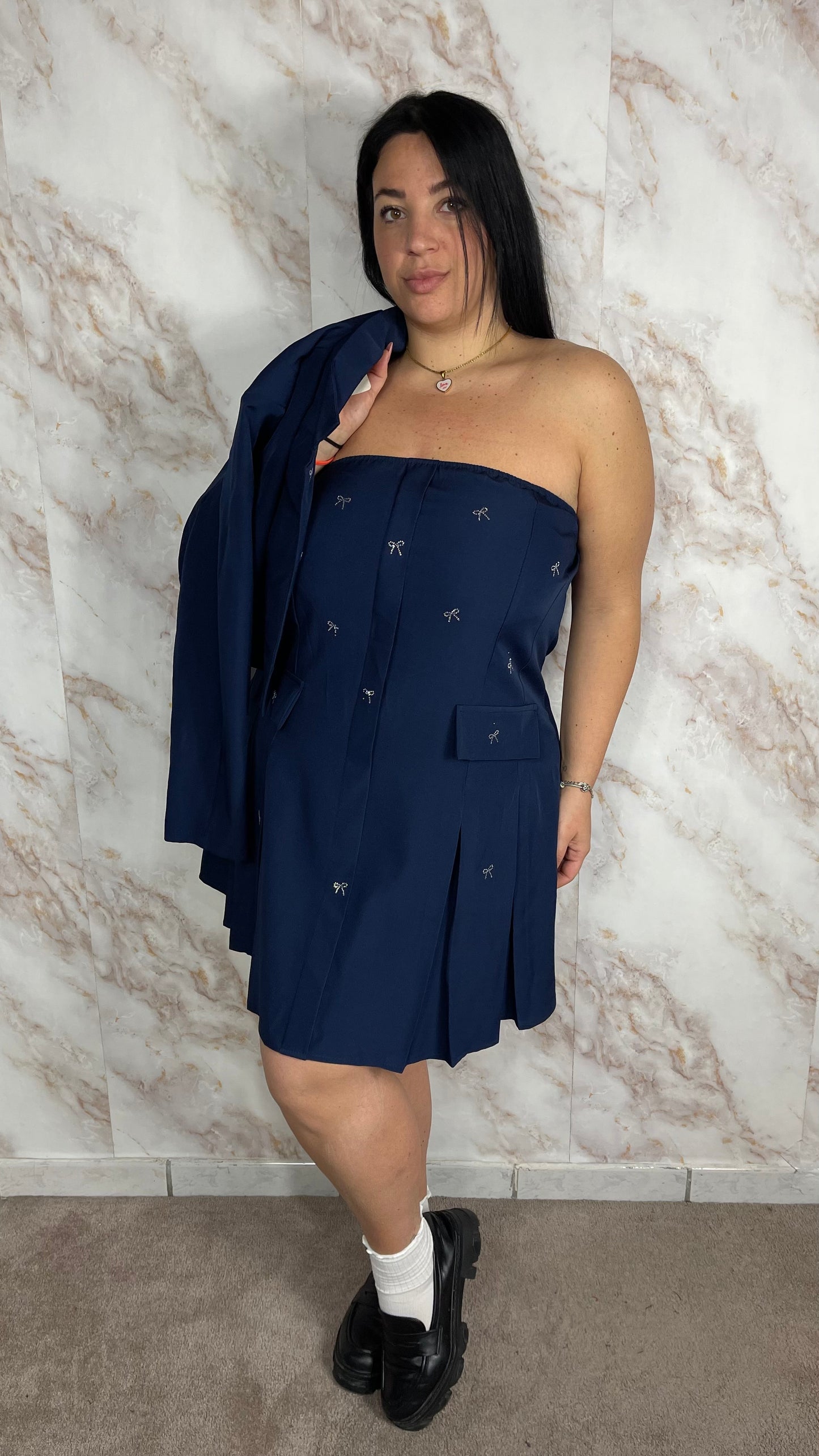 Coordinato Olly Blu curvy