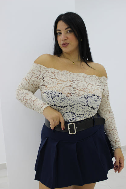 Body in pizzo Curvy vari colori