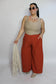 Pantalone Sorrento Curvy Ruggine