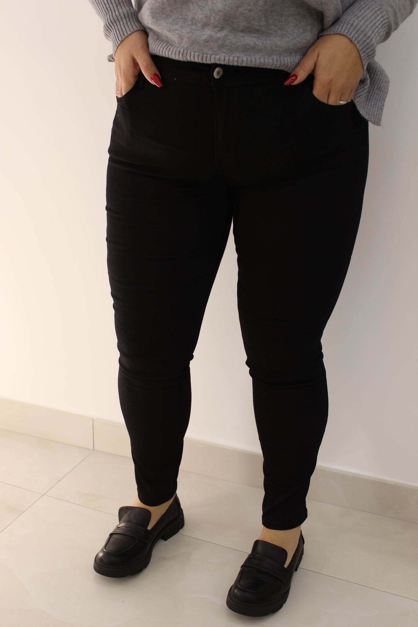 Jeans skinny nero (42/52)