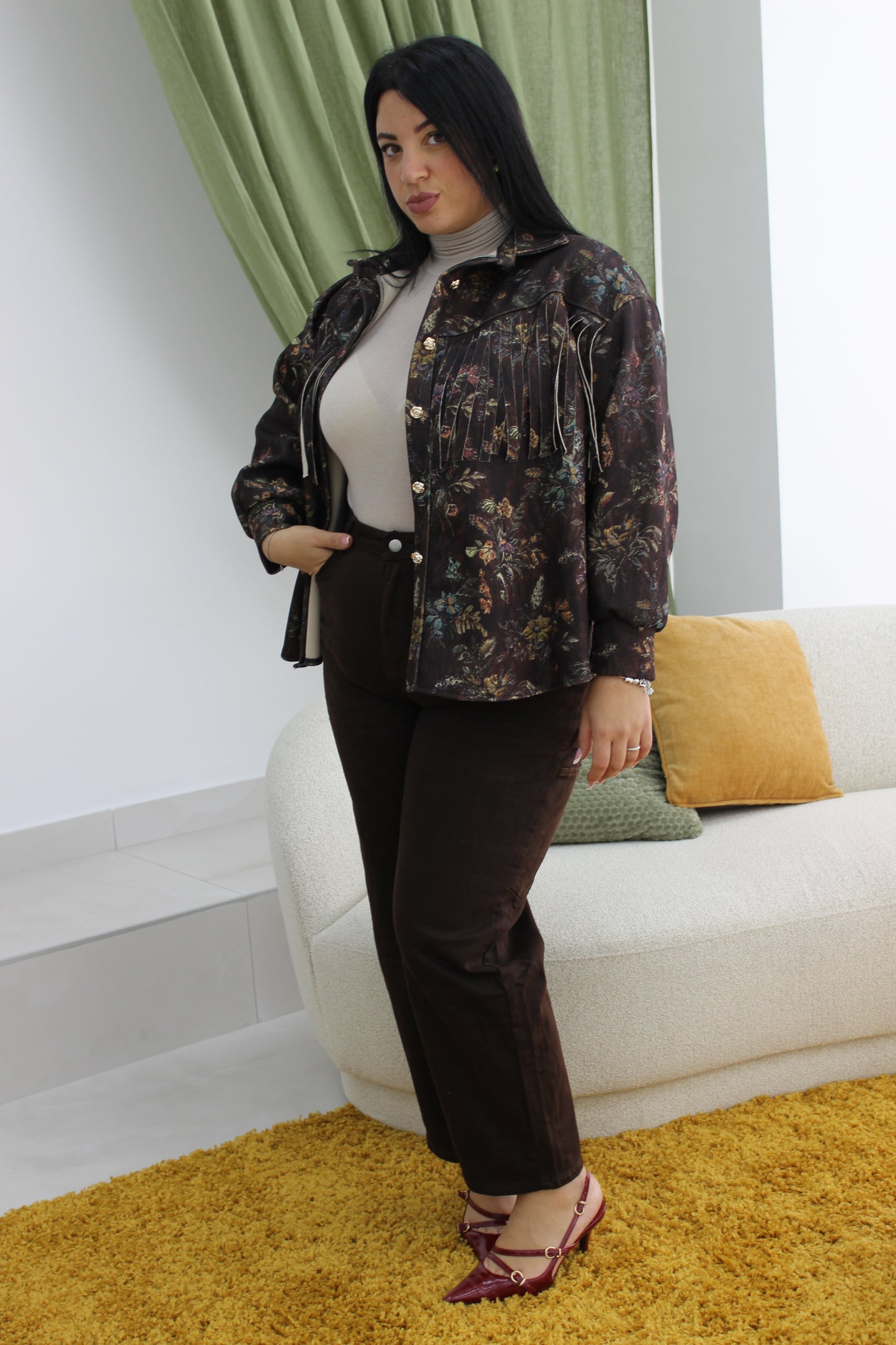 Giacca Floreal Oversize