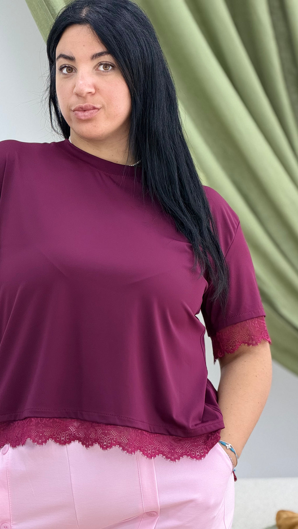 Maglia Ricamo CURVY PROMO