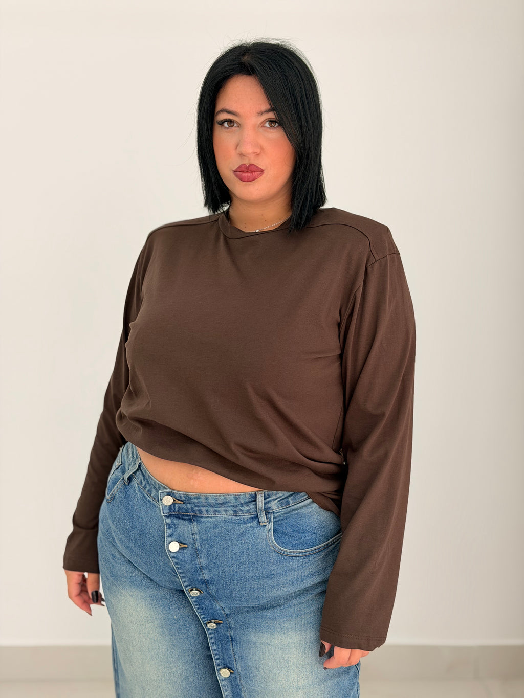 Maglia Spalline By JustWest oversize
