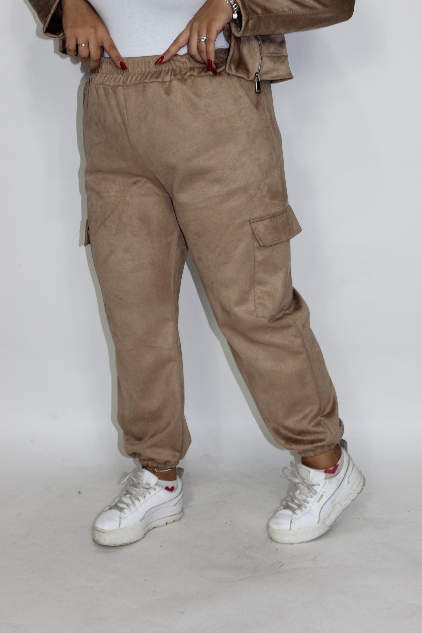 Cargo camoscio Curvy vari colori