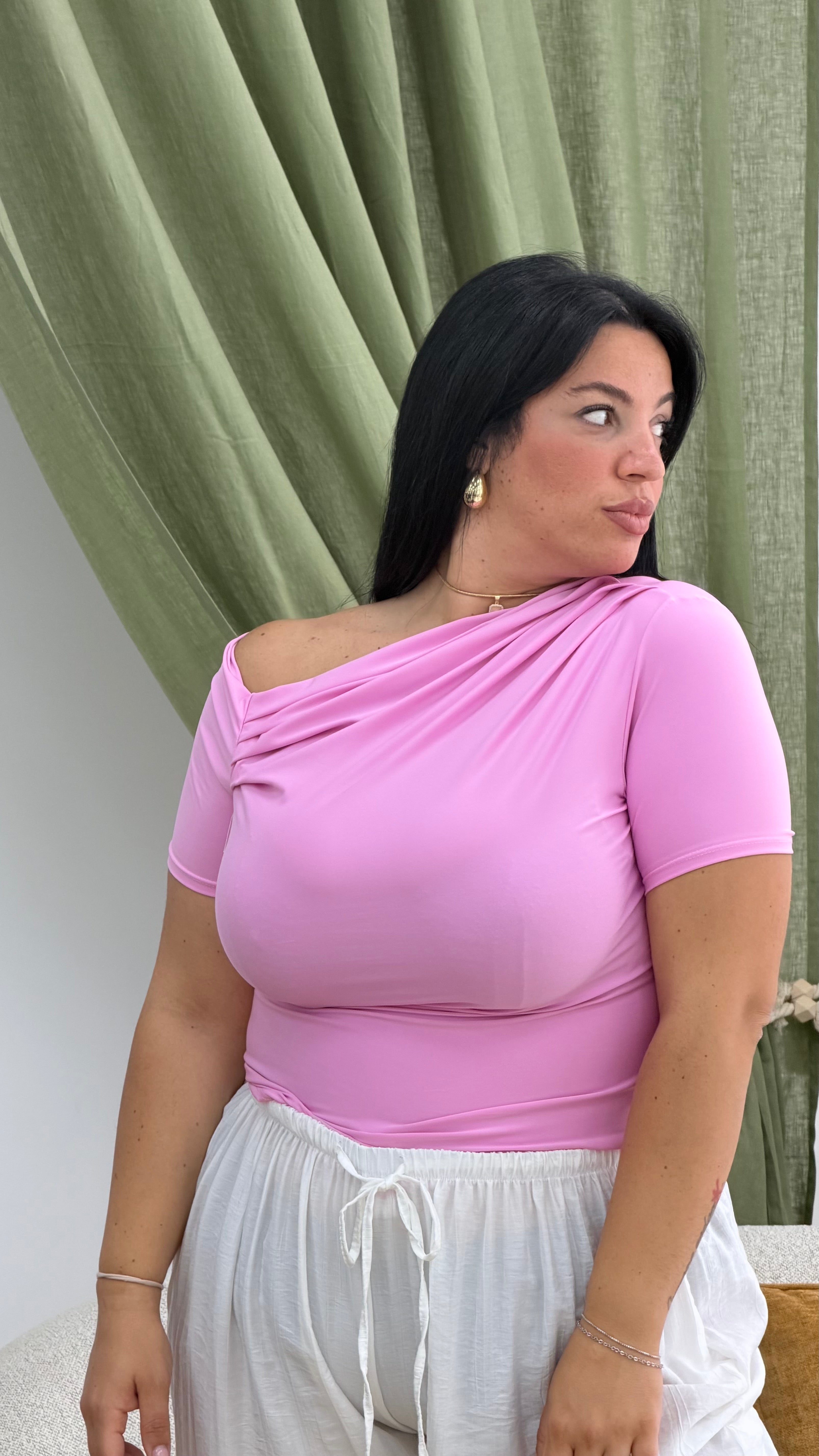 Body Shelly mezza manica Curvy