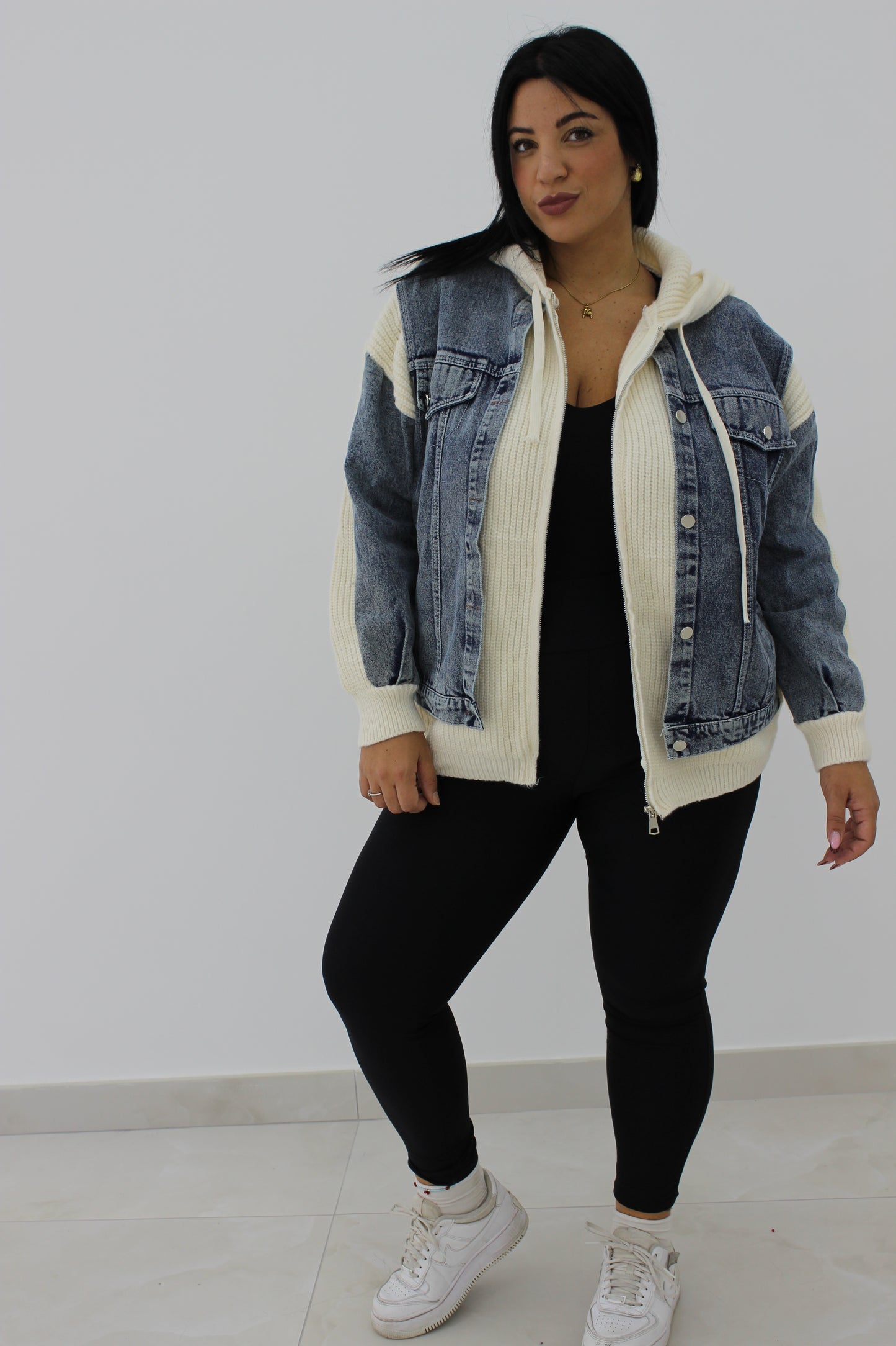 Giubbotto in lana Slim&Curvy
