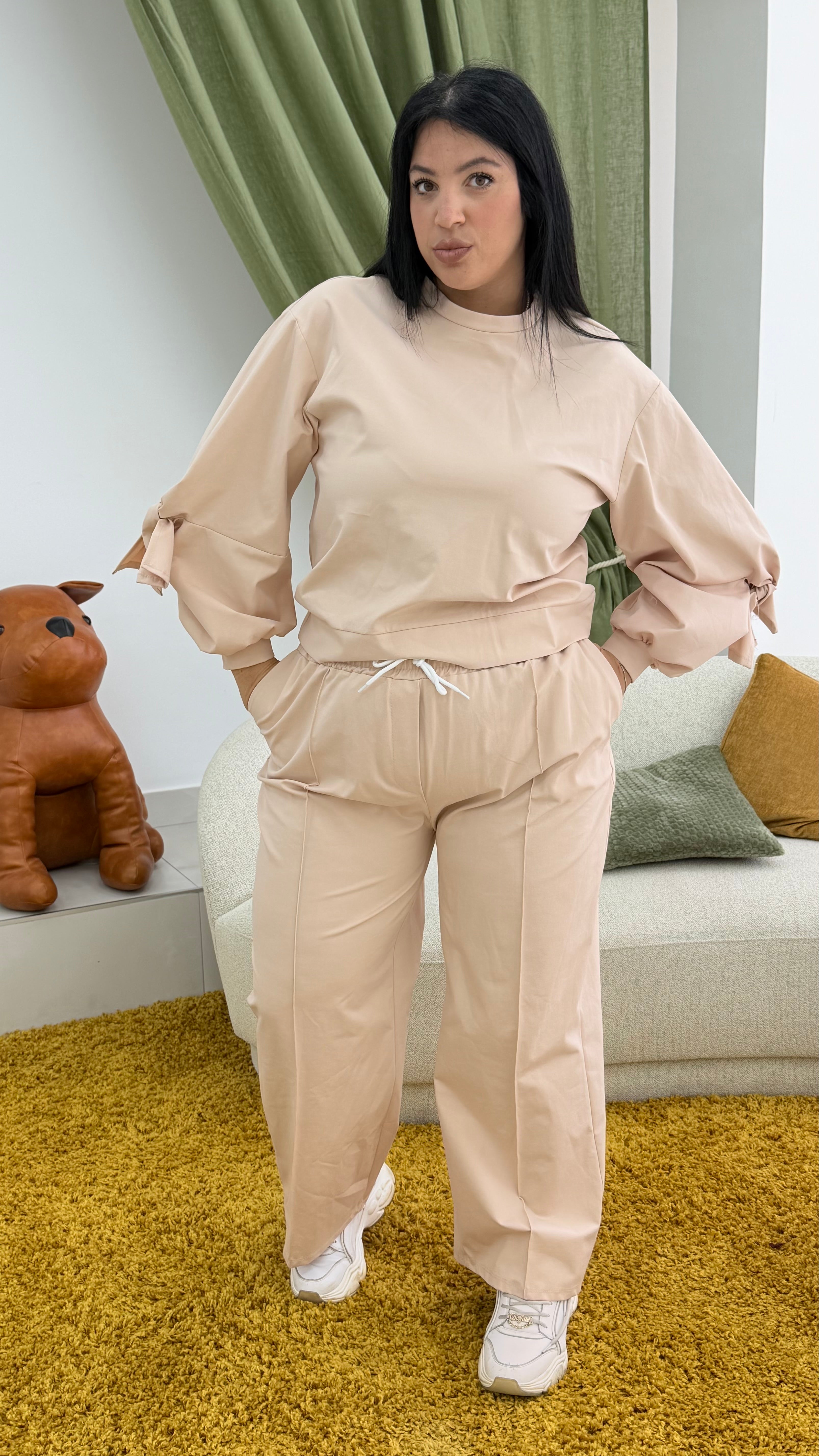 Coordinato tuta Curvy Color