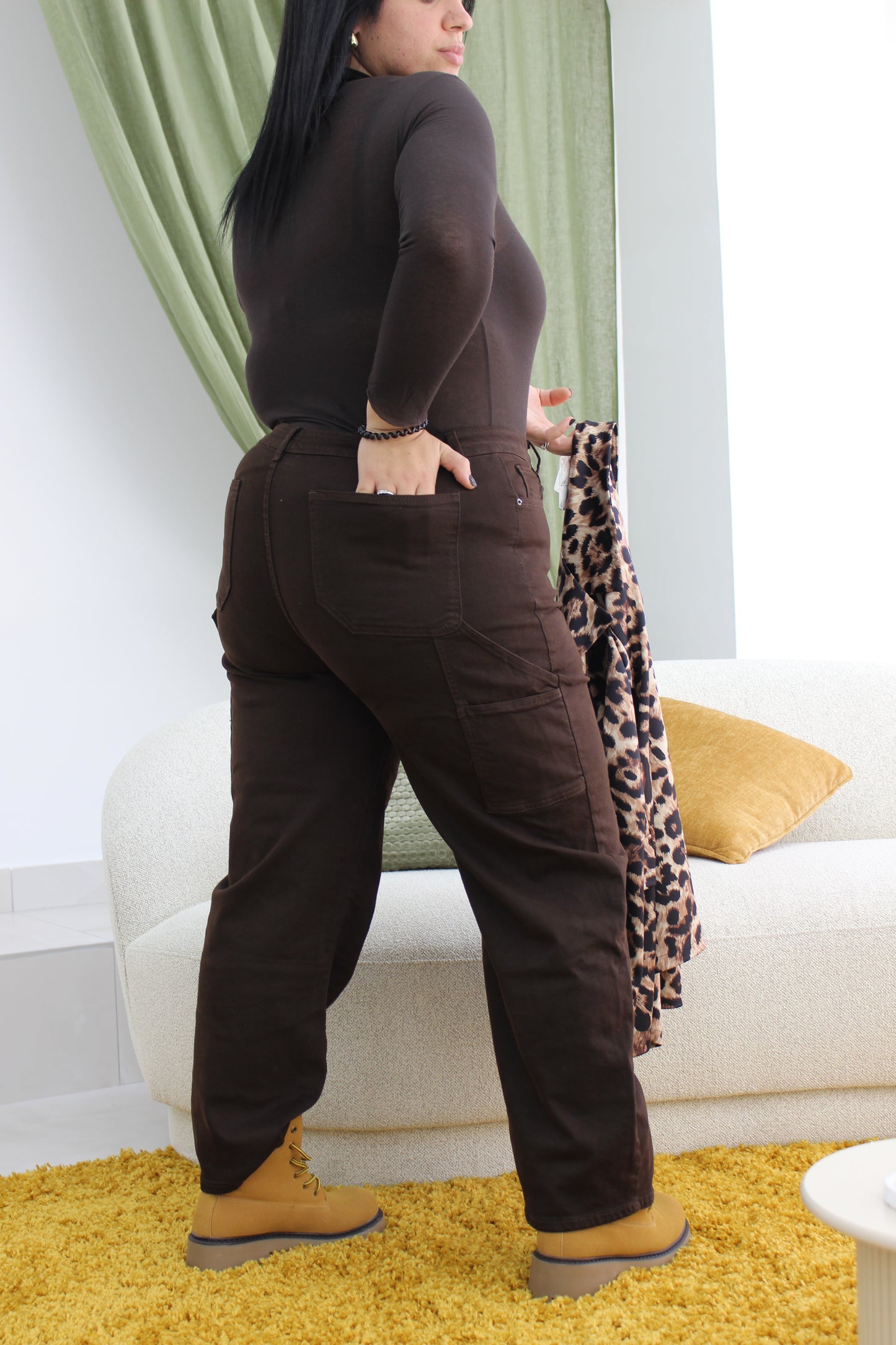 Jeans Ballon Brown (42/52)