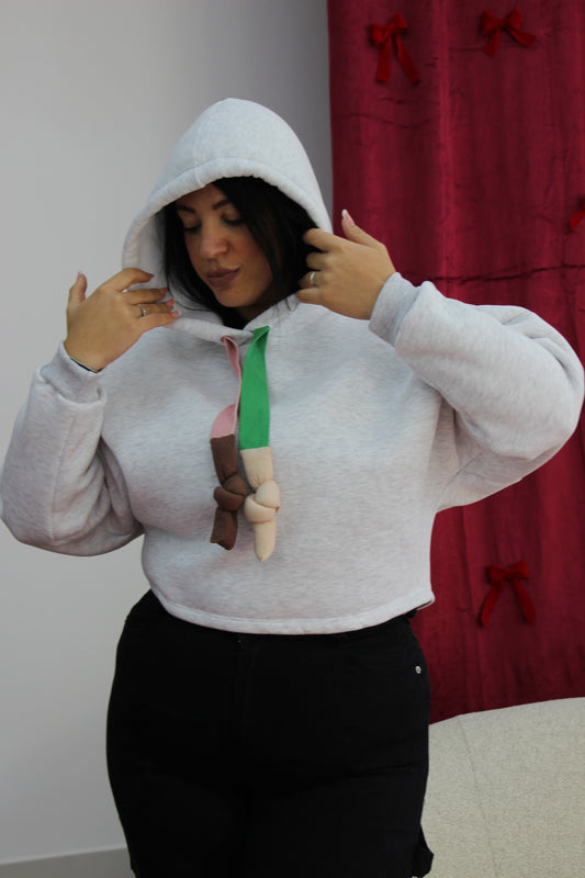 Felpa bubble oversize