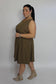 Abito Marechiaro Curvy Fango