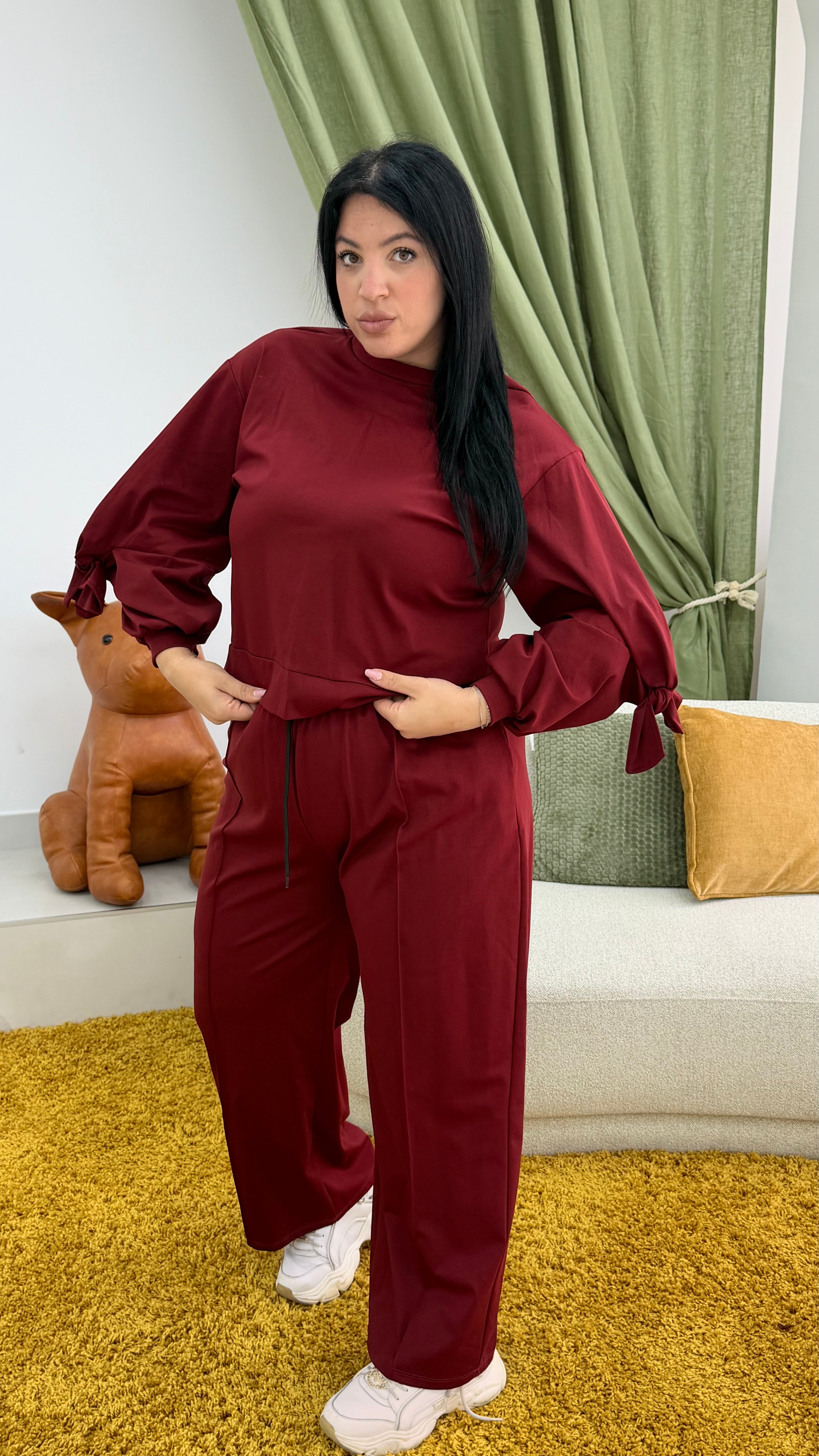 Coordinato tuta Curvy Color