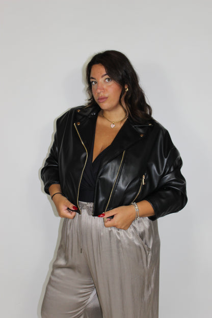 Bomber Ecopelle Slim & Curvy vari colori