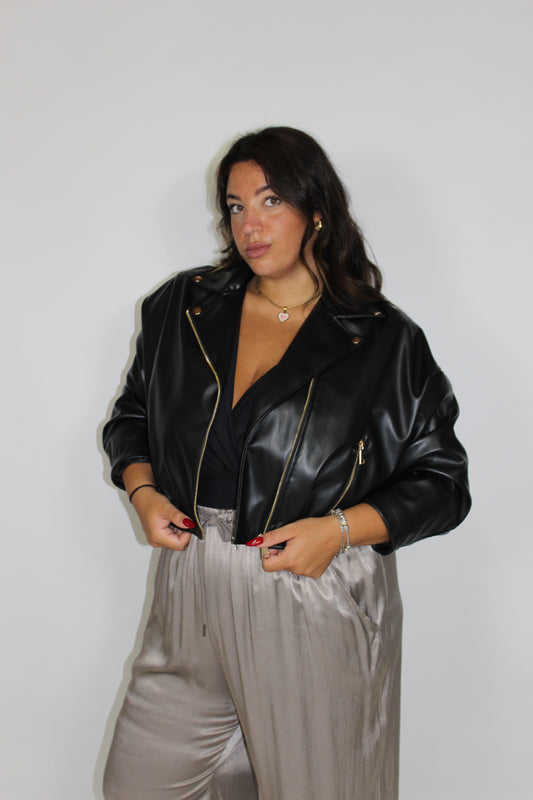Bomber Ecopelle Slim & Curvy vari colori