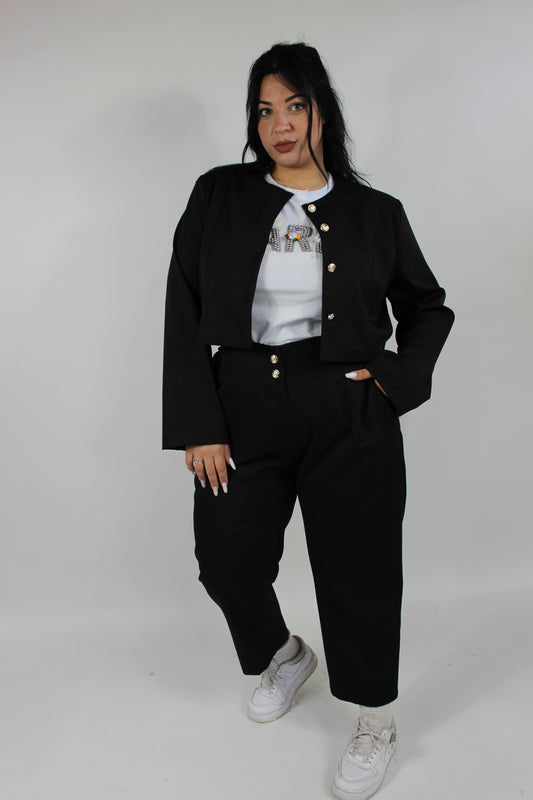 Coordinato Ginevra Curvy Nero